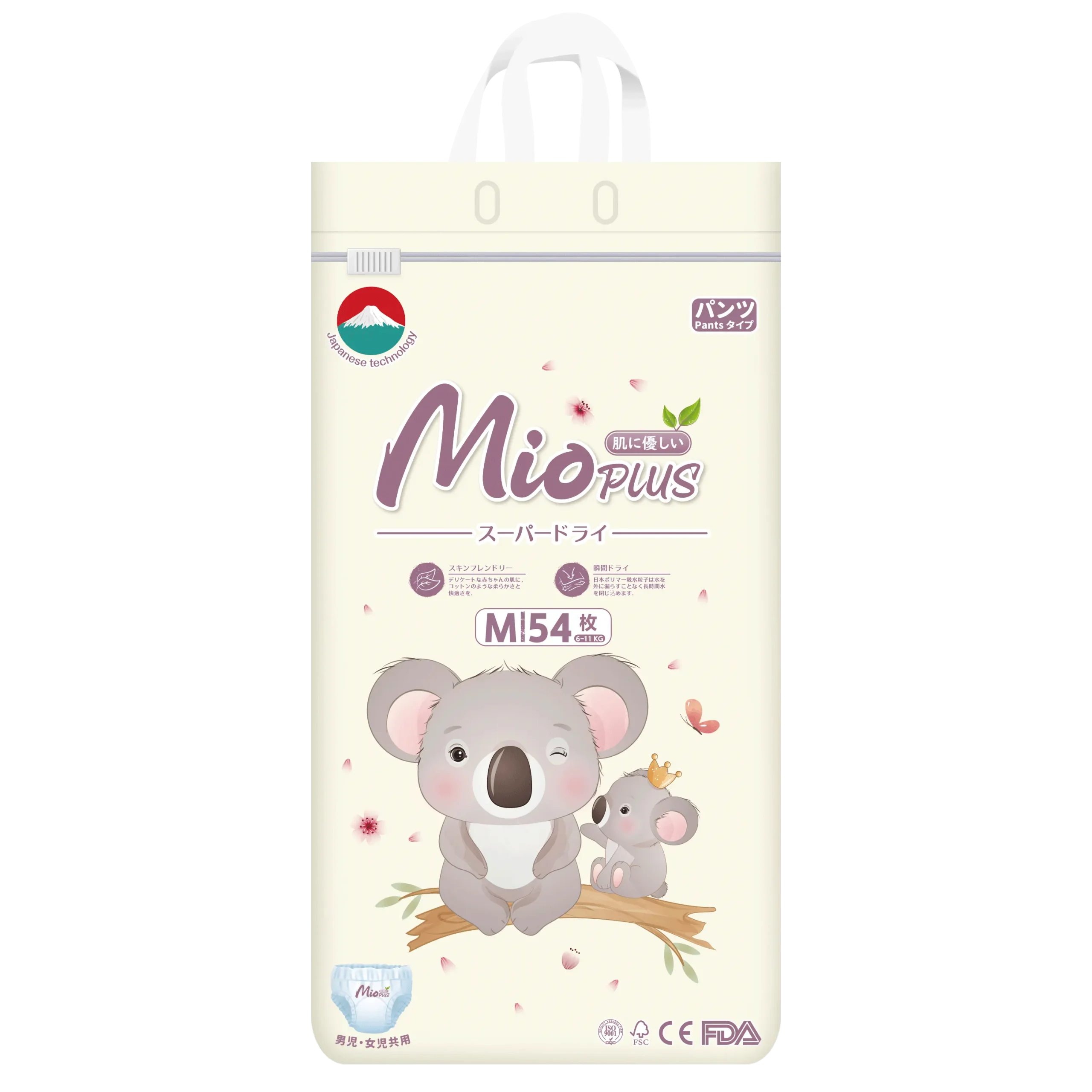 Tã quần Mioplus M 54