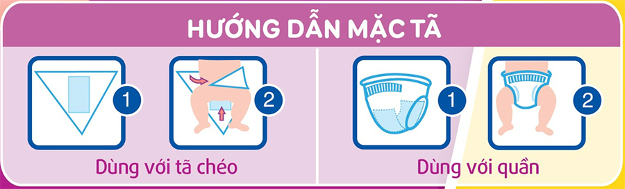 Cách thay bỉm cho em bé